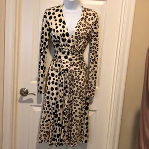 Issa london animal print dress